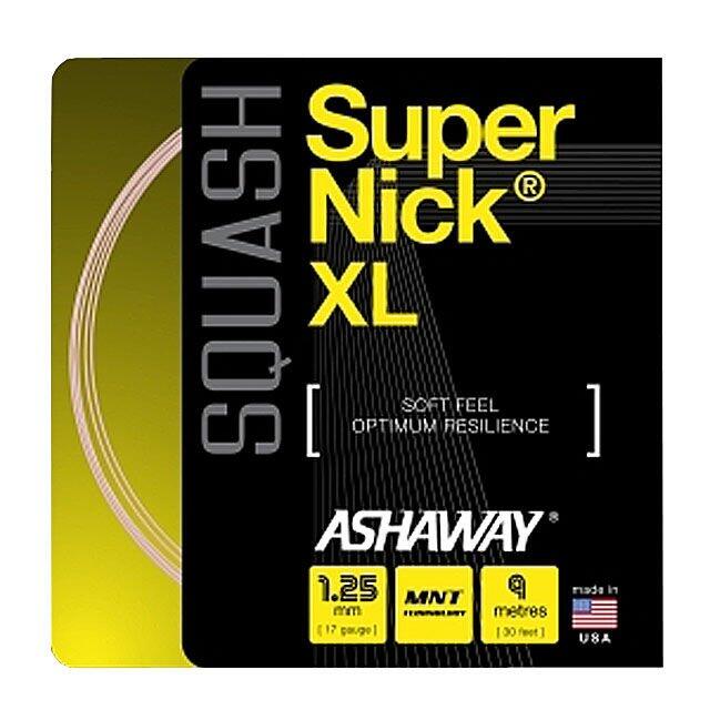 Naciąg do squasha ASHAWAY SuperNick XL set