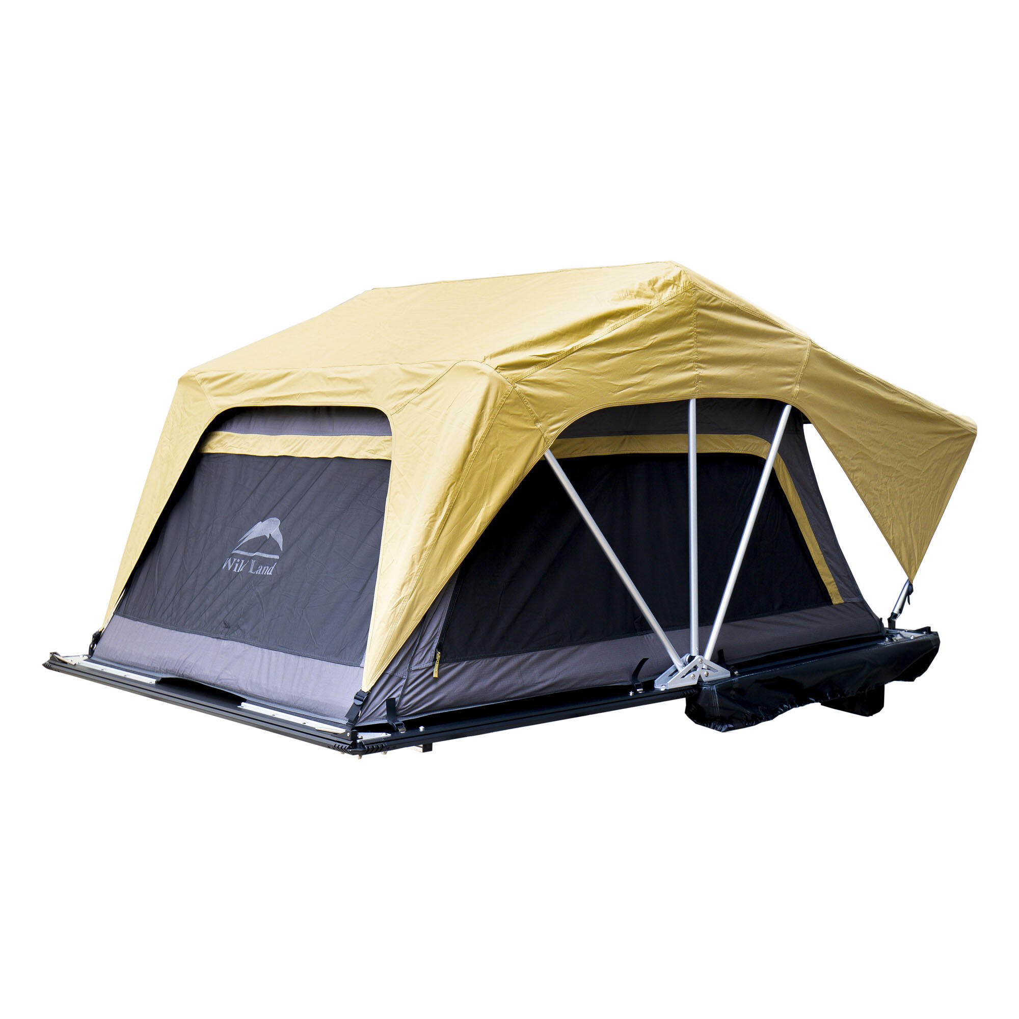Tenda da tetto VAGALUME 160 per 2 Adulti + 2 Bambini 3/8