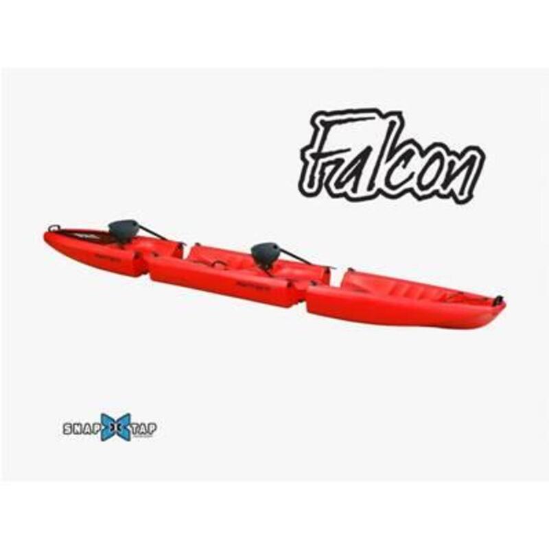 FALCON DUO kayak modulable deux places - Rouge
