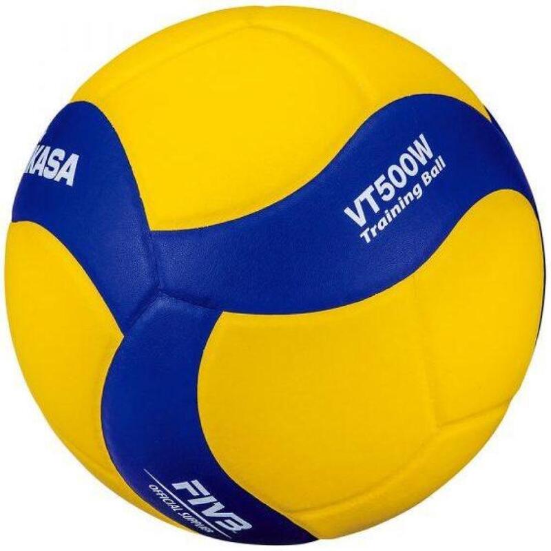 BALÓN DE VÓLEIBOL NIÑOS SOFT V100 200-220G AZUL/AMARILLO - Decathlon