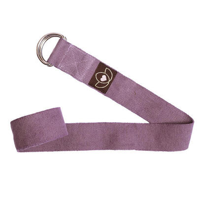 Lotus yoga riem extra lang lavendel