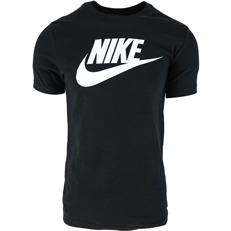 Camiseta de manga corta Nike Sportswear Icon Futura, Negro, Hombre