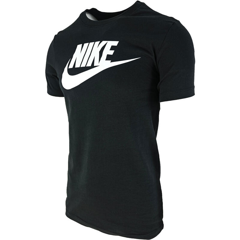 Camiseta de manga corta Nike Sportswear Icon Futura, Negro, Hombre