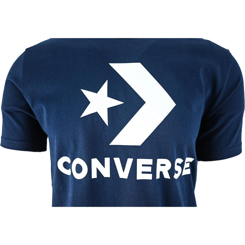 T-shirt Converse Star Chevron, Bleu, Hommes
