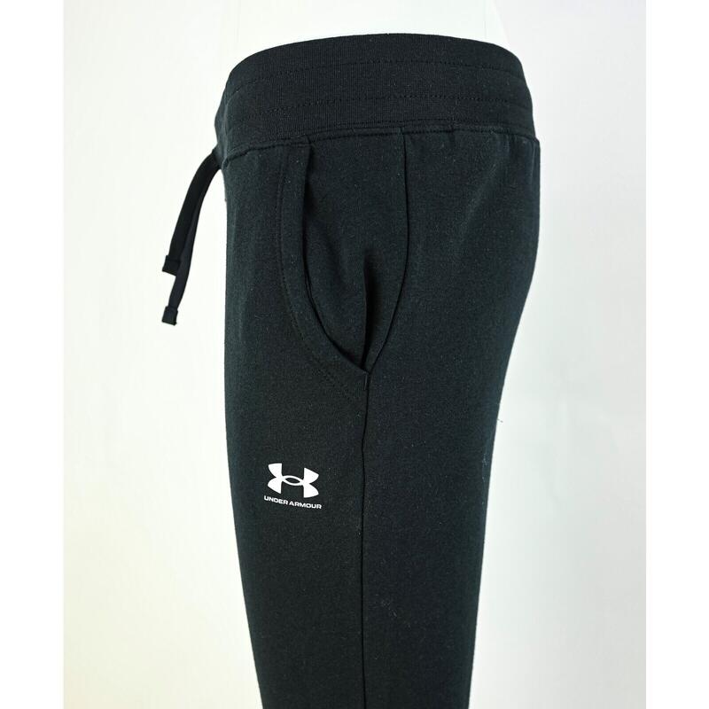 Calça Under Armour Rival Fleece, Preto, Crianças