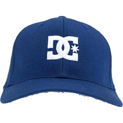 Pet dc shoes cap star hat, blauw, uniseks