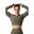 Crop Top a maniche lunghe a coste v2 - Aesthetic Wolf - Donna - Verde salvia