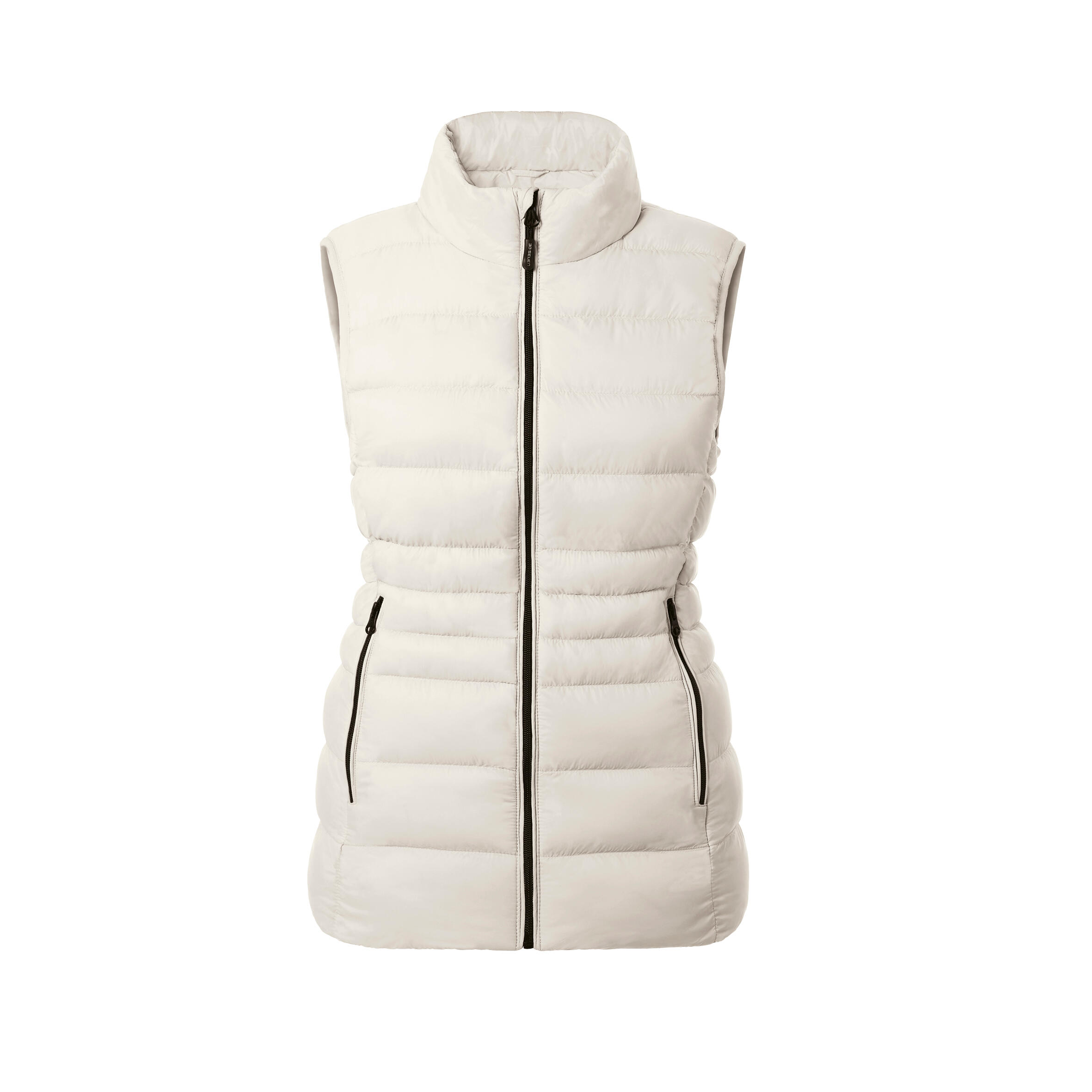 Verwarmde Mouwloze Vest Slim Fit - Vrouwen - Gevoerde kraag - Rapid power -Taupe 2/6