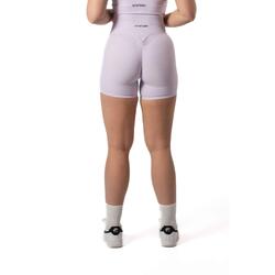 Naadloze Ribbed v2 Scrunch Seamless Shorts voor Fitness Lavendel