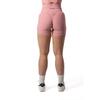 Naadloze Ribbed v2 Scrunch Seamless Shorts voor Fitness Roze
