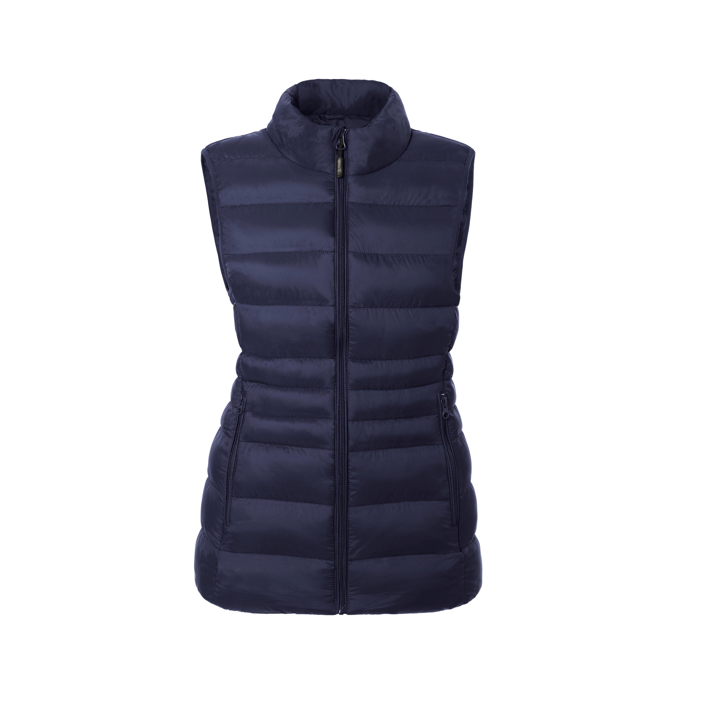 Verwarmde Mouwloze Vest Slim Fit - Vrouwen - Gevoerde kraag - Super Power -Blauw 2/6