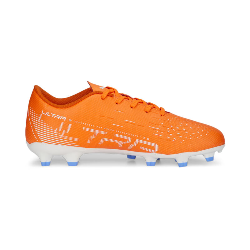 ULTRA Play FG/AG Fußballschuhe Jugendliche PUMA Ultra Orange White Blue Glimmer