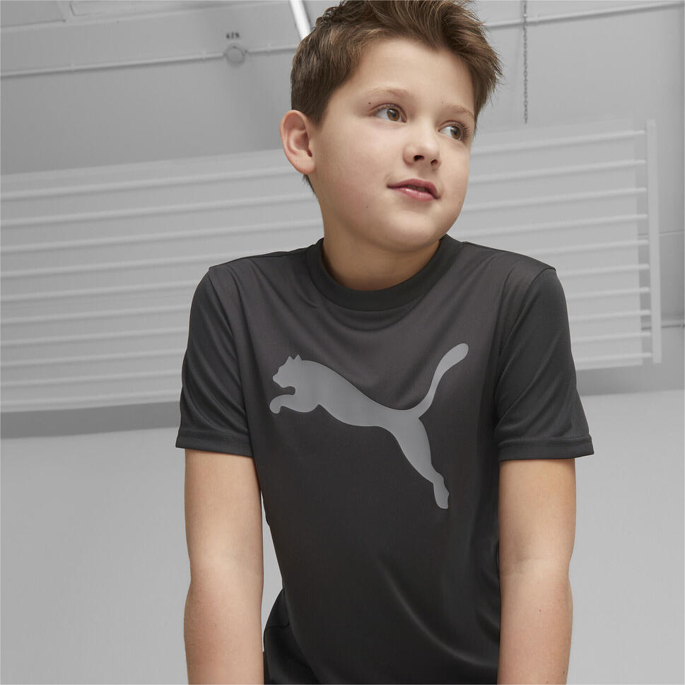 Koszulka Sportowa Chłopięca Puma Active Sports Poly Cat