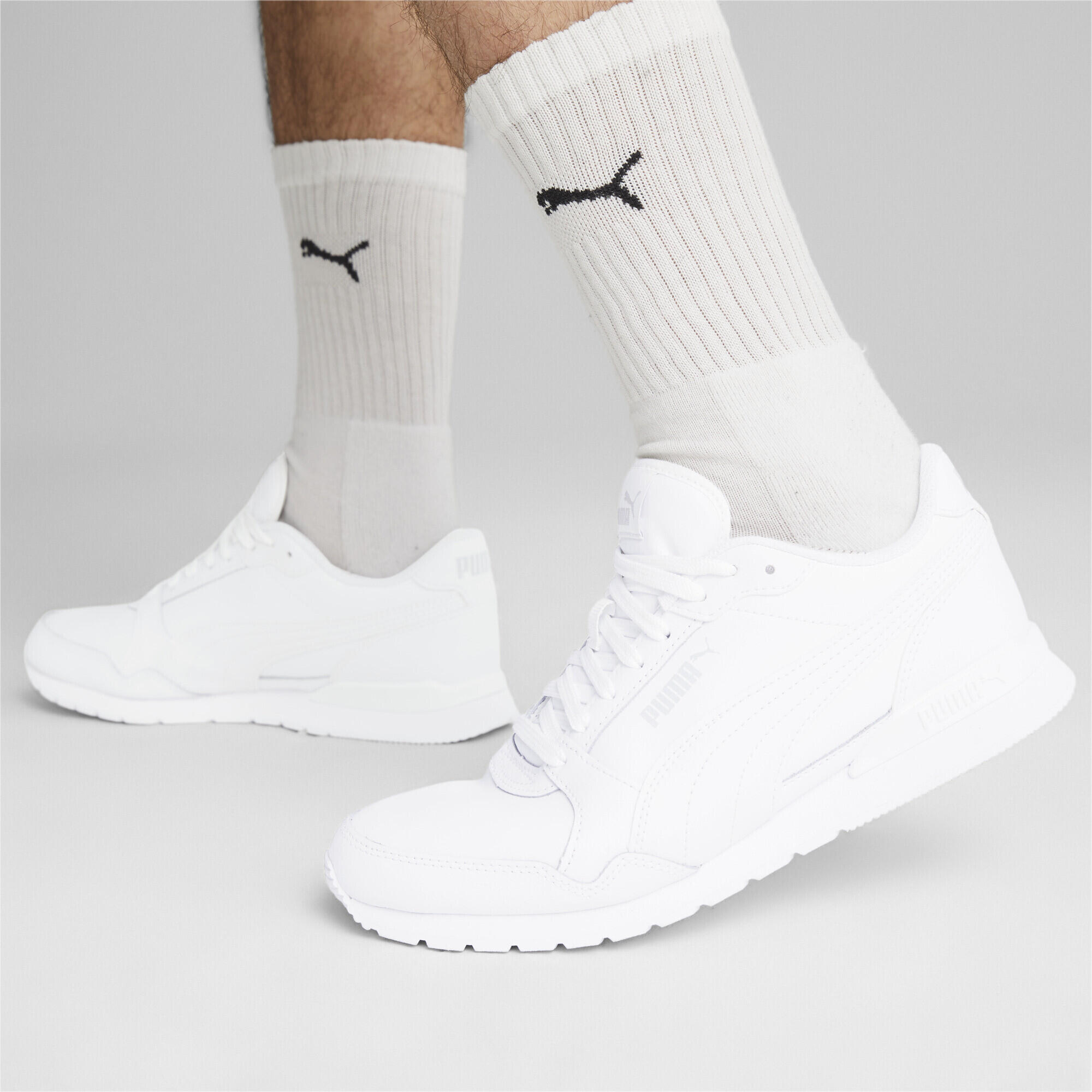 Scarpe da ginnastica ST Runner v3 L PUMA White Gray Violet 2/7