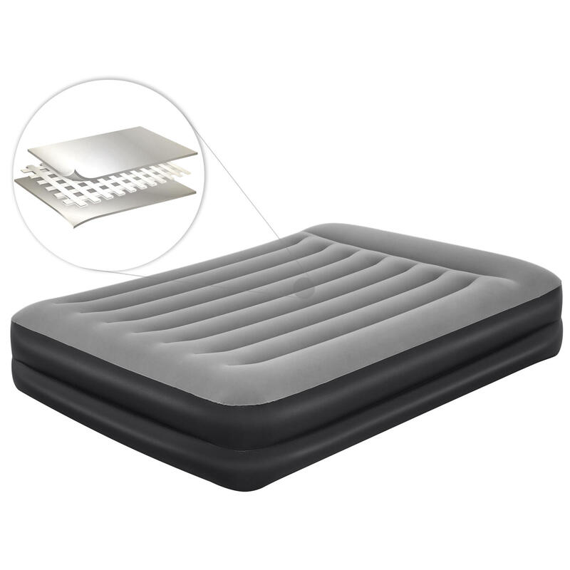 Materac dmuchany z wbudowaną pompką Bestway 203 x 152 x 46 cm 67403