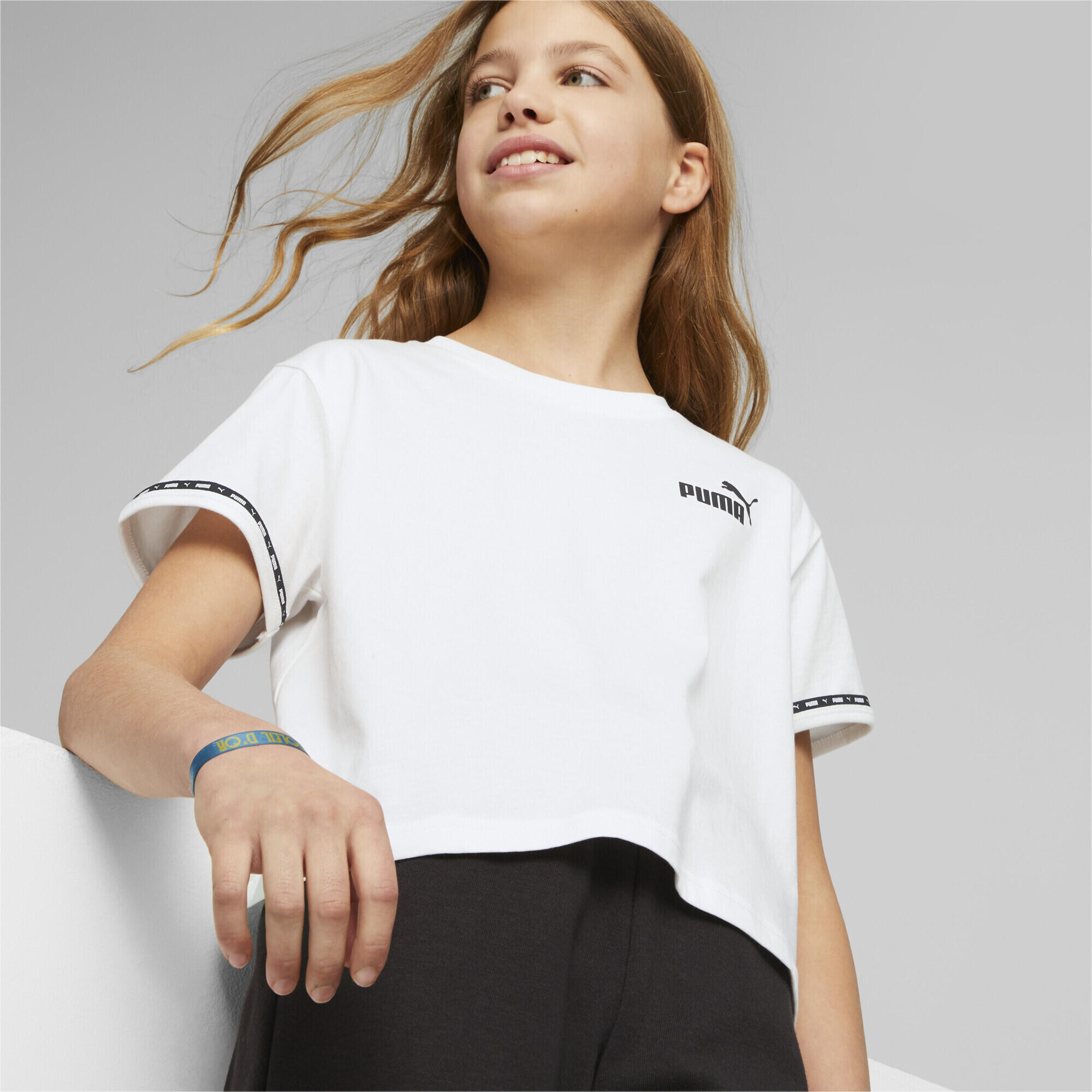 Power Tape T-Shirt Jugendliche PUMA 2/7