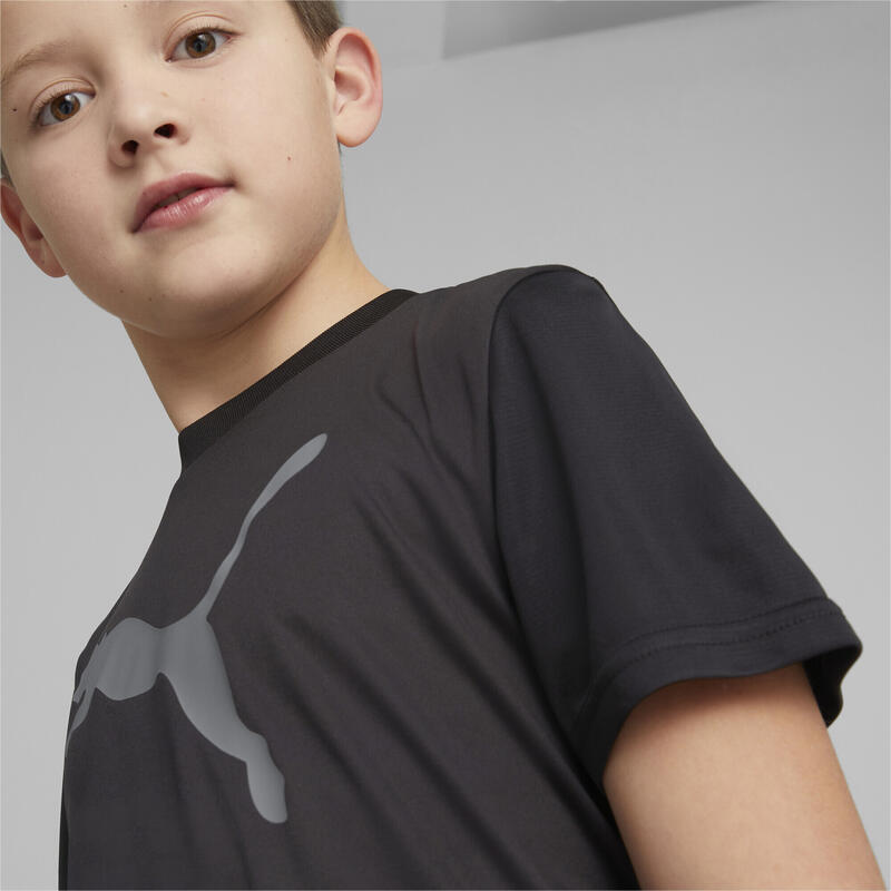 Koszulka Sportowa Chłopięca Puma Active Sports Poly Cat