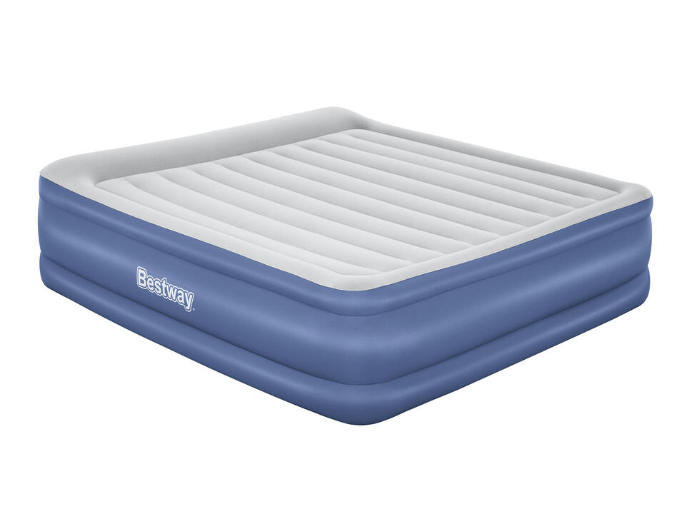 Materac dmuchany 203 x 193 x 56 cm z wbudowaną pompką Bestway 67692