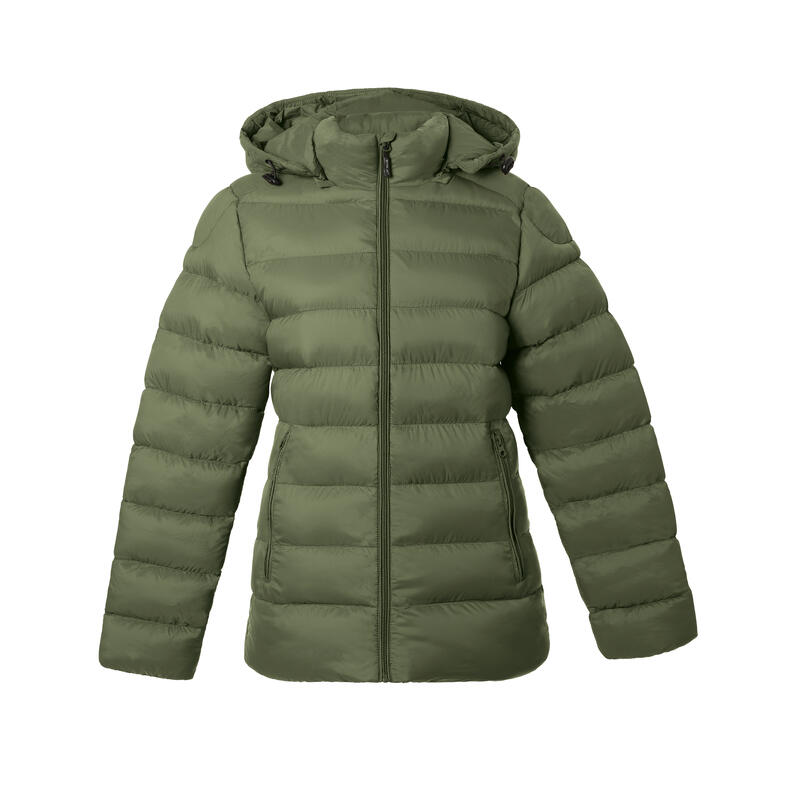Veste matelassée avec capuche avec technologie coupe ajustée 5V