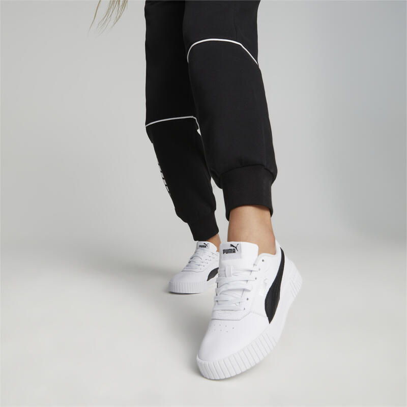 Sneakers Carina 2.0 da donna PUMA White Black Silver Gray