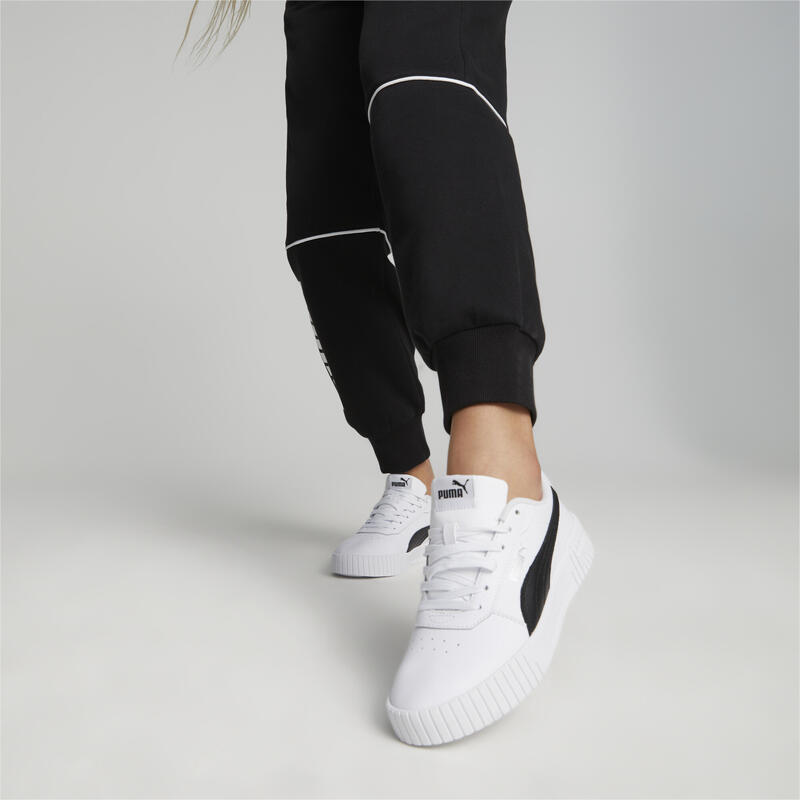 Sneakers Carina 2.0 Femme PUMA White Black Silver Gray