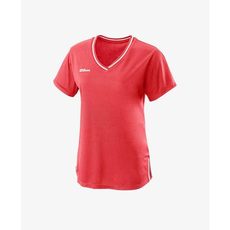 Koszulka tenisowa damska Wilson Team II High V-Neck