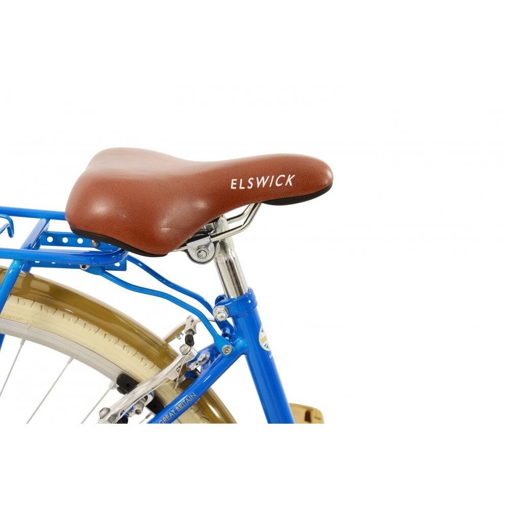 Elswick Elegance Ladies Stepo Through Heritage Bicycle, 26In Wheel - Blue 3/3