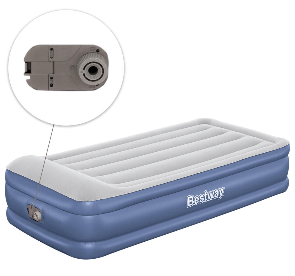 Materac dmuchany 191x97x97cm z wbudowaną pompką Bestway 67628