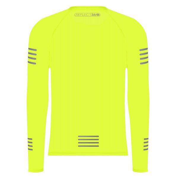 Proviz REFLECT360 Mens Sports T-Shirt Long Sleeve Reflective Activewear Top 2/3