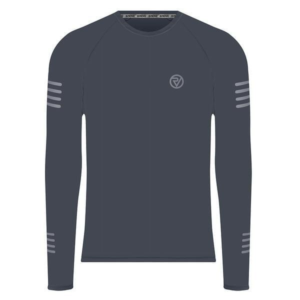 Proviz REFLECT360 Mens Sports T-Shirt Long Sleeve Reflective Activewear Top 1/4
