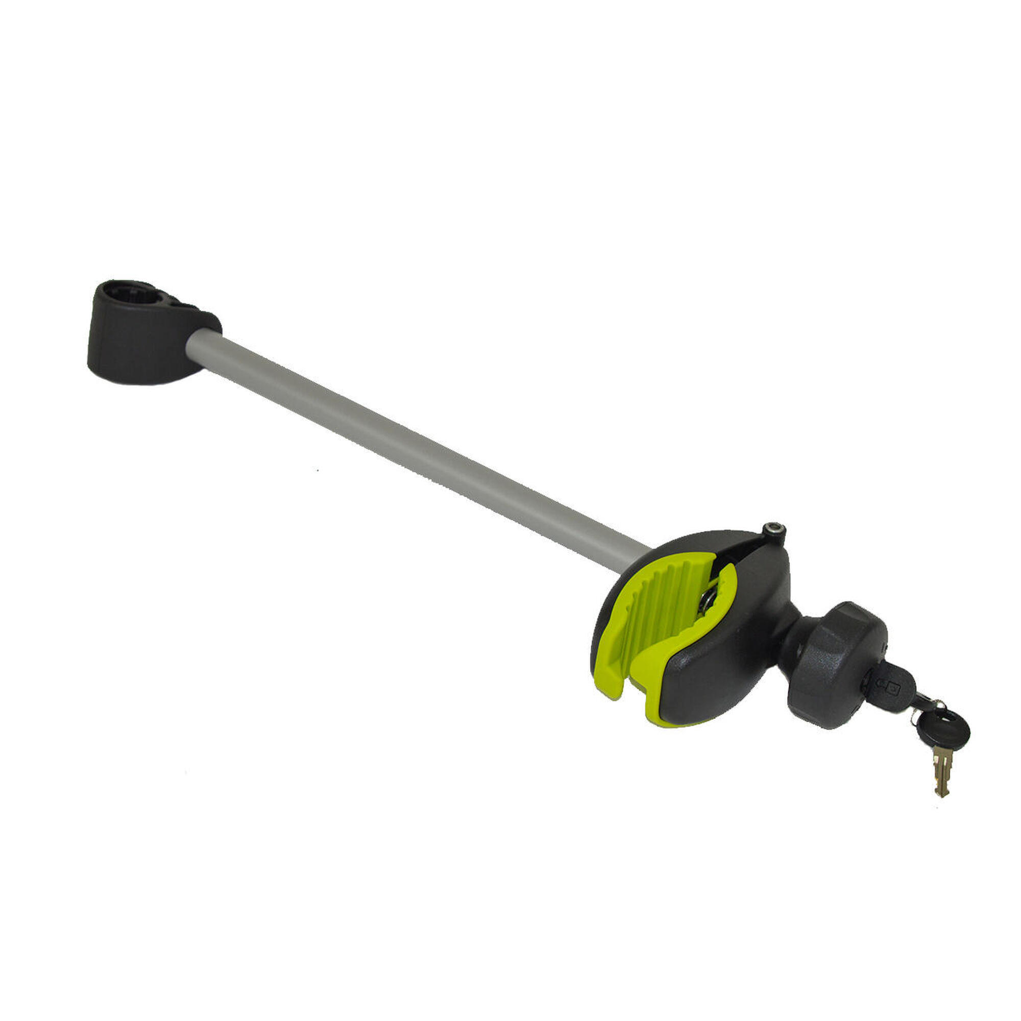 Buzzrack - Bras Long Avec Pince Et Lock - Adaptateur Pour Porte Vélo - Noir - Taille Unique - Decathlon