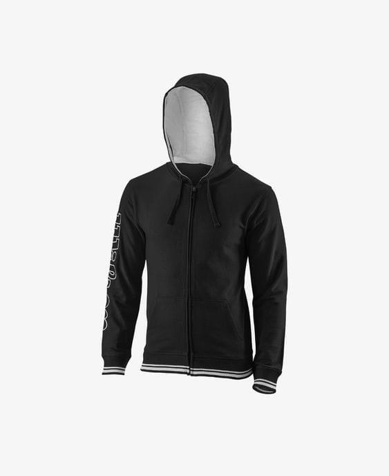 Bluza tenisowa męska Wilson Team II FZ Hoody 1/2