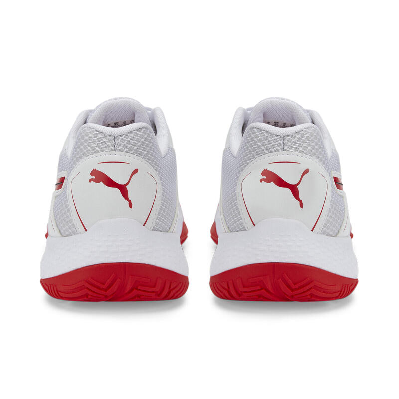 Solarstrike II Hallen-Sportschuhe Herren PUMA White Black High Risk Red