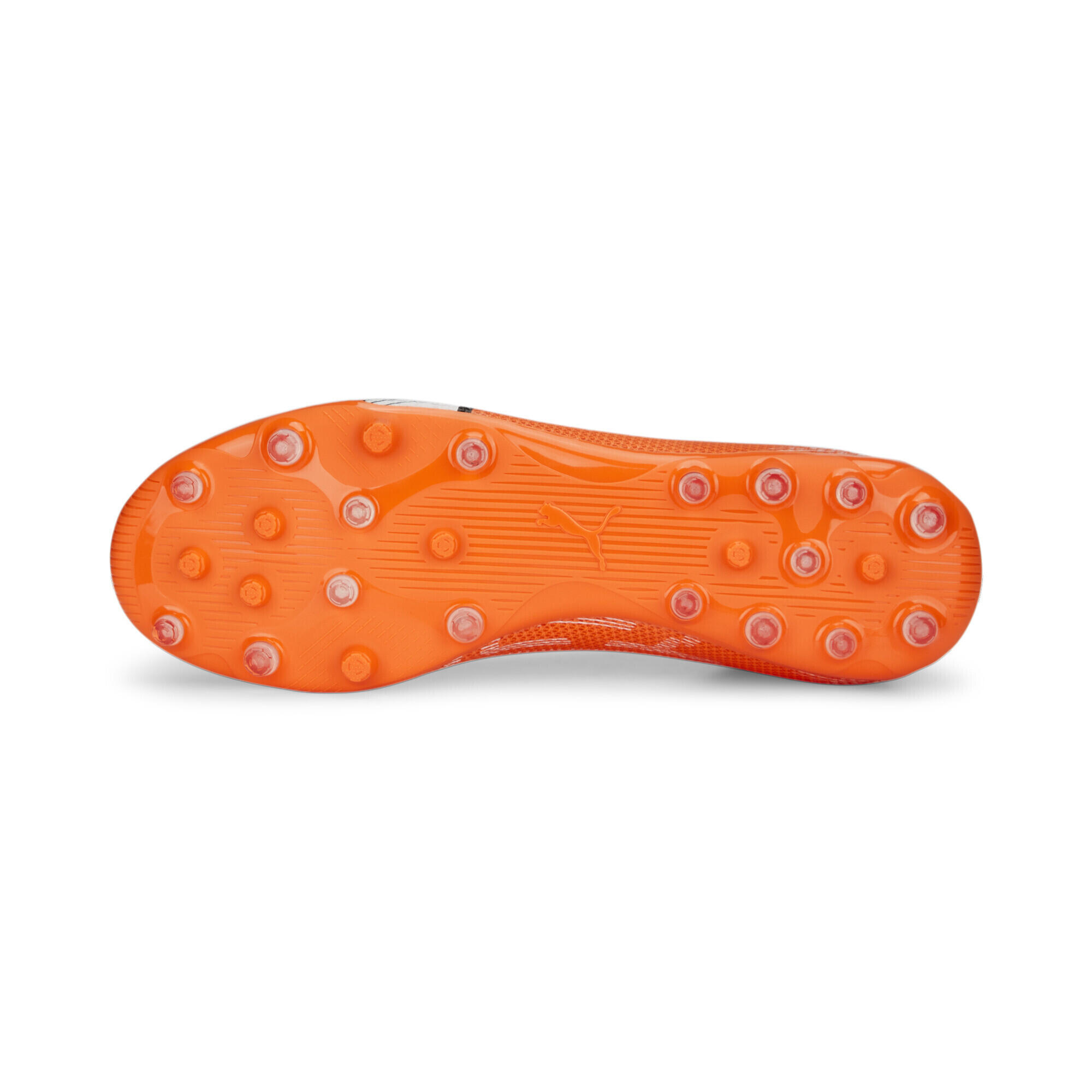 Chaussures de football ULTRA Match MG PUMA Ultra Orange White Blue Glimmer 7/7