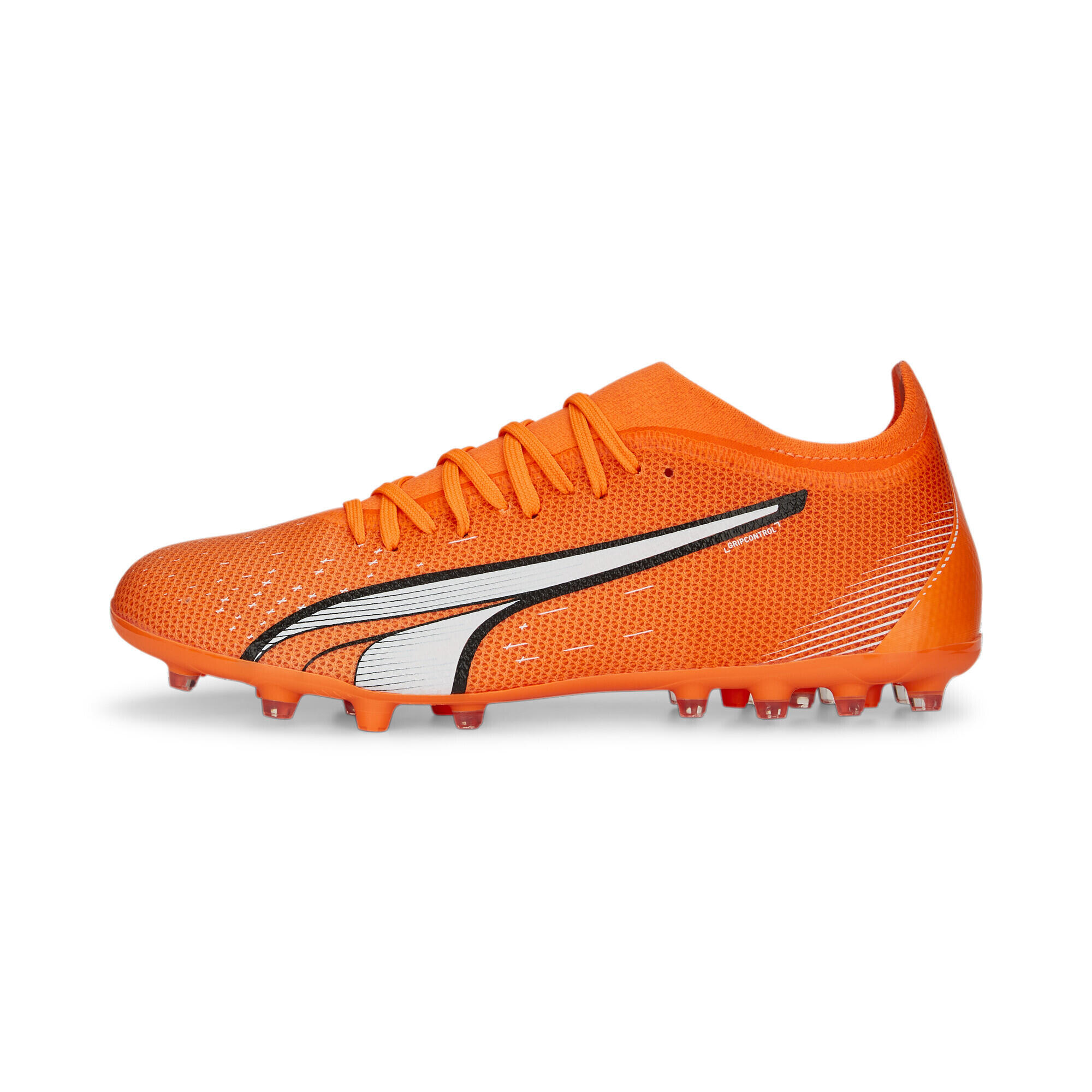 Chaussures de football ULTRA Match MG PUMA Ultra Orange White Blue Glimmer 6/7