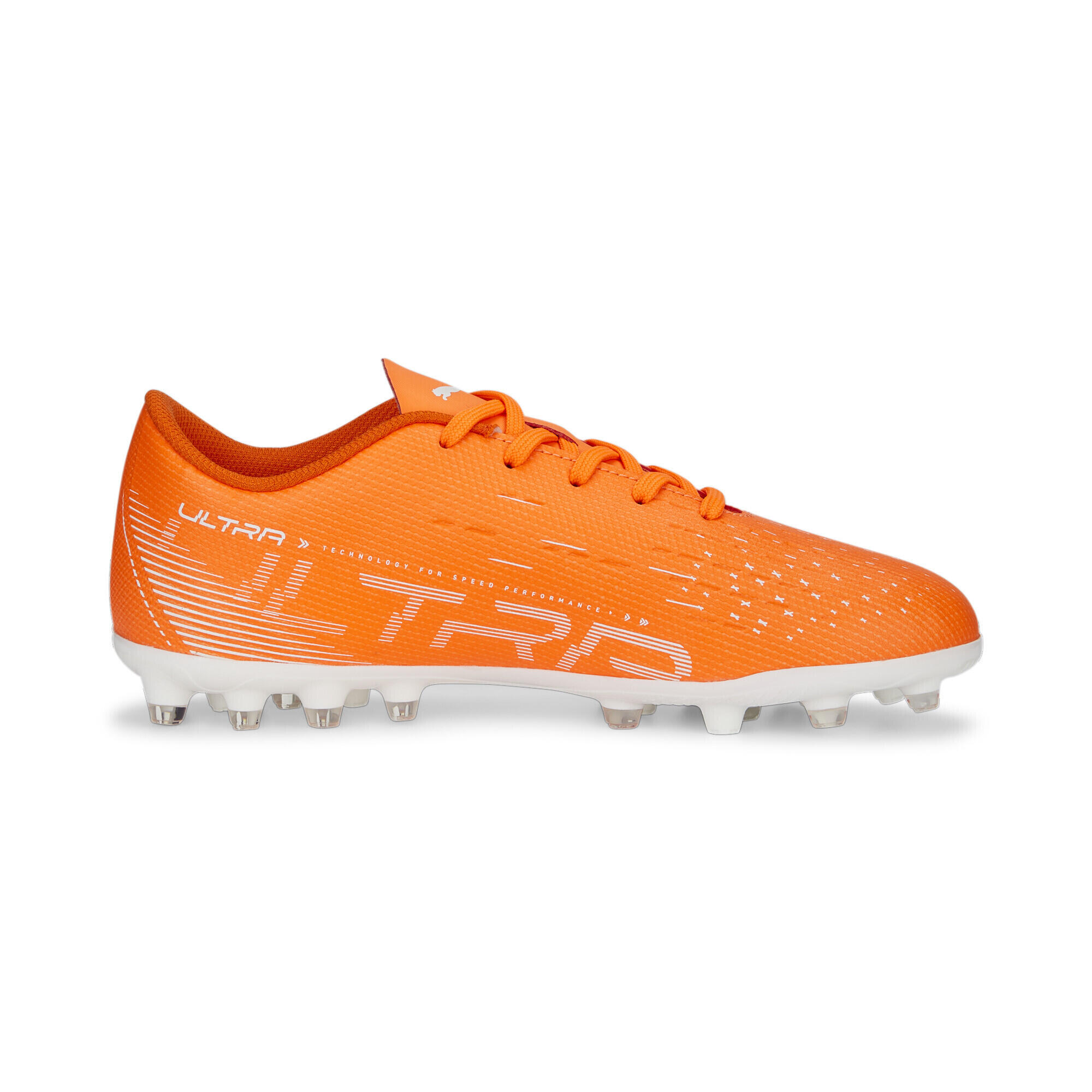 Chuteiras Puma modelo 107234-01 para crianças unissex 5/6