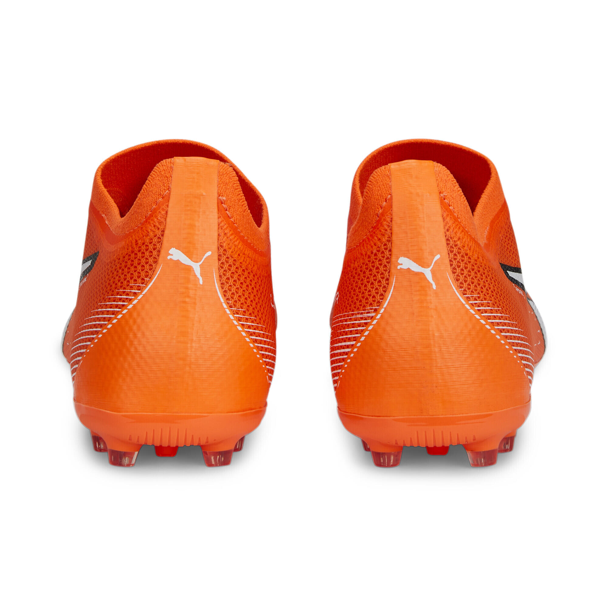 Chaussures de football ULTRA Match MG PUMA Ultra Orange White Blue Glimmer 5/7