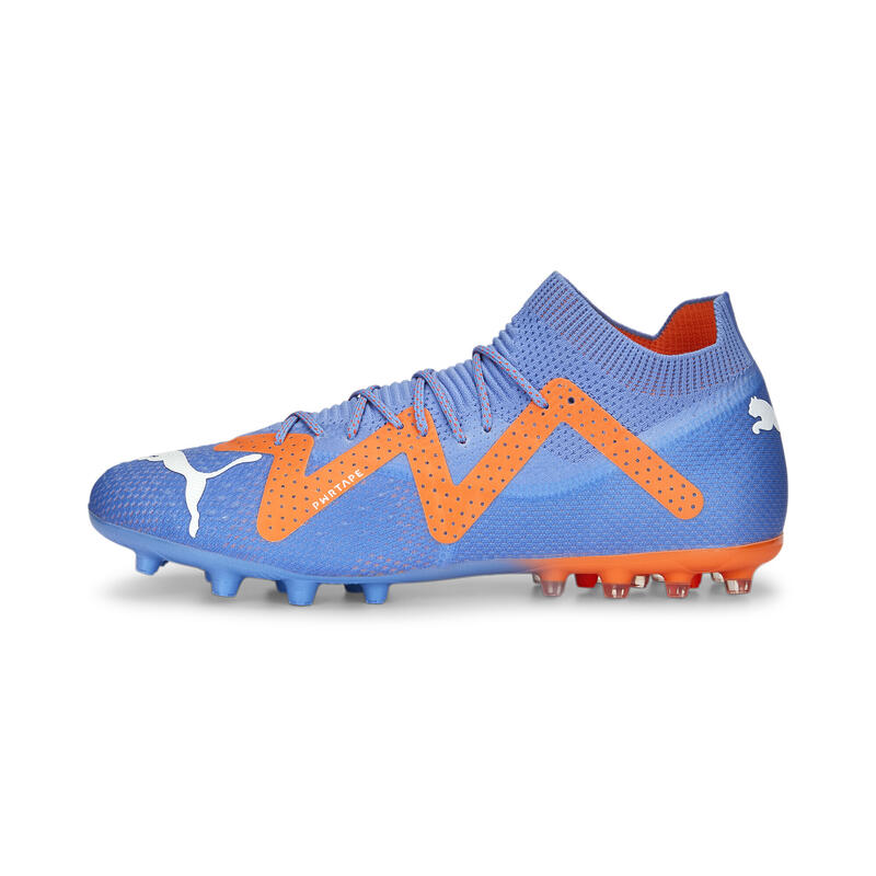 FUTURE ULTIMATE MG Fußballschuhe Herren PUMA Blue Glimmer White Ultra Orange