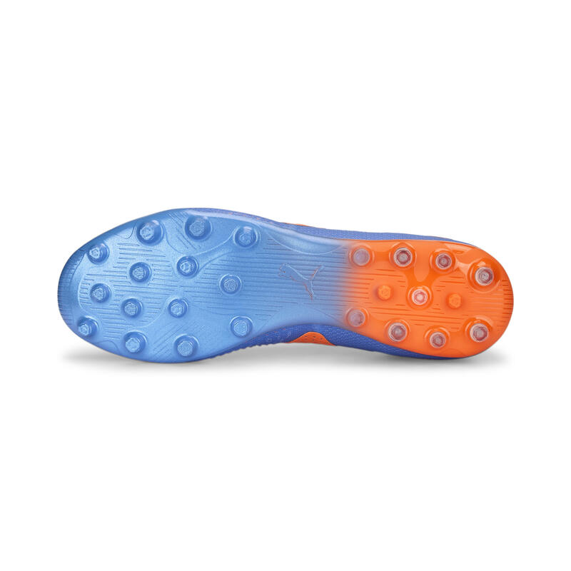 FUTURE ULTIMATE MG Fußballschuhe Herren PUMA Blue Glimmer White Ultra Orange