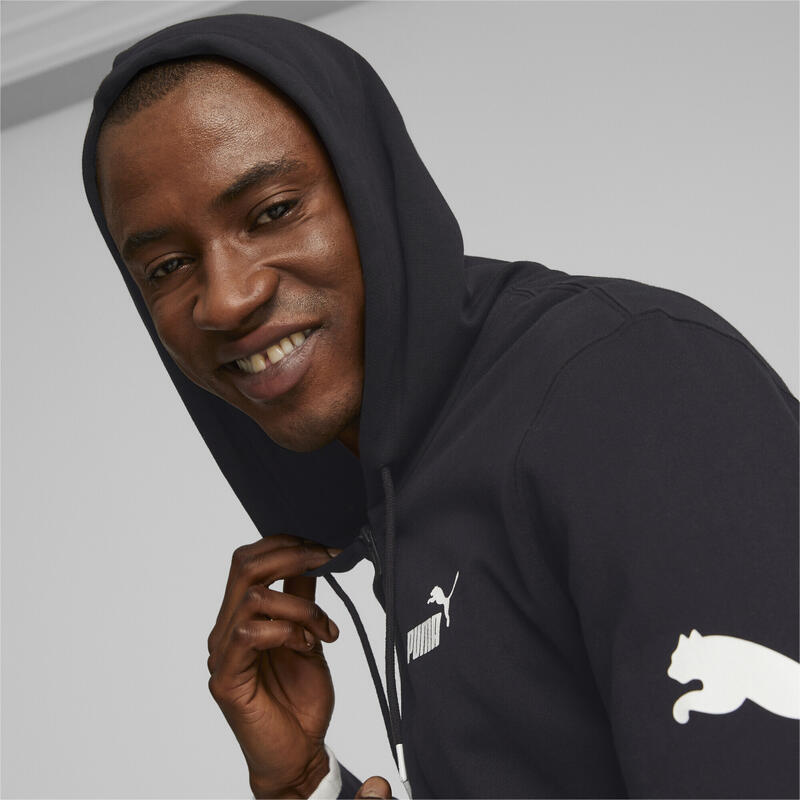 PUMA POWER Hoodie mit durchgehendem Reißverschluss Herren PUMA