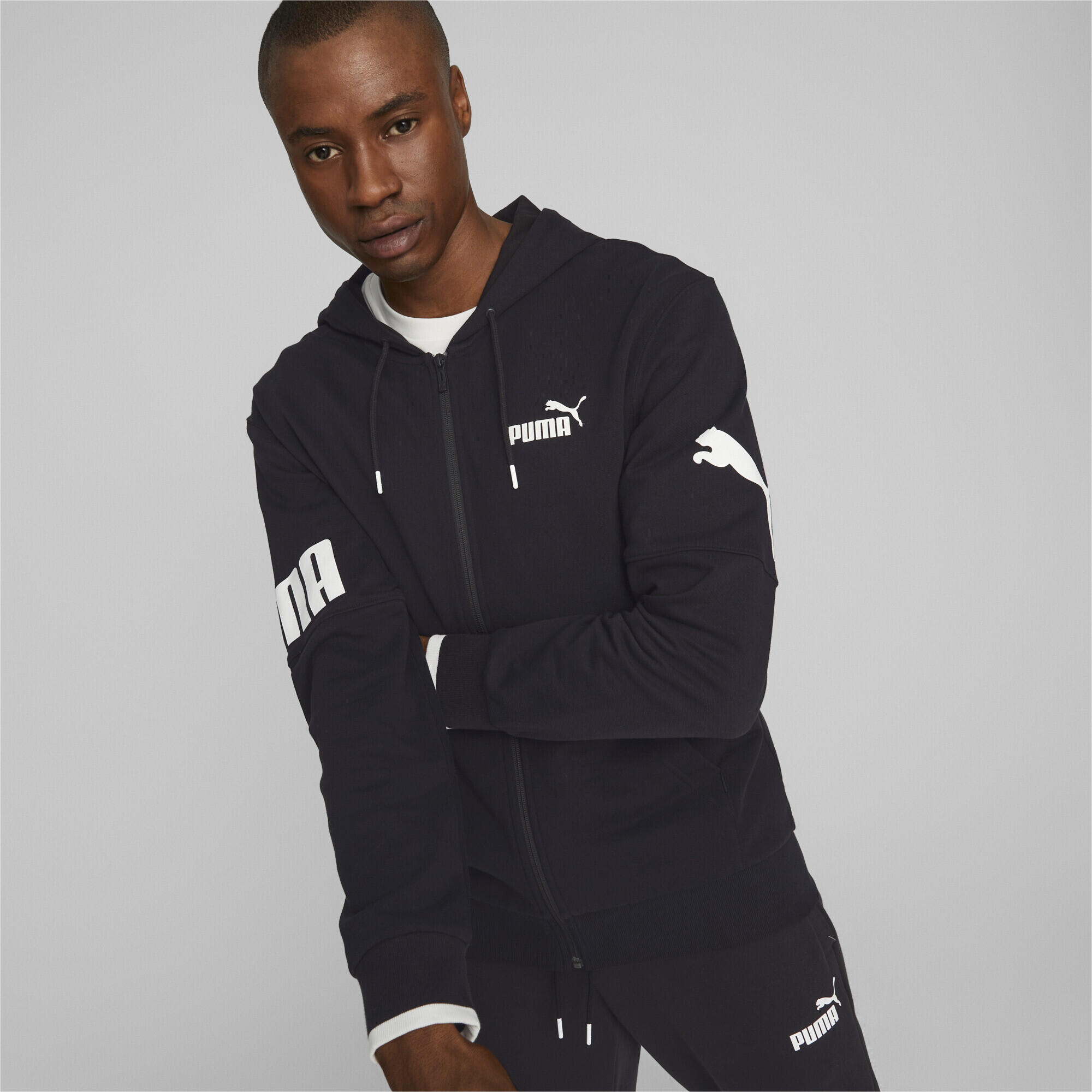 PUMA POWER hoodie met rits voor heren PUMA 2/7