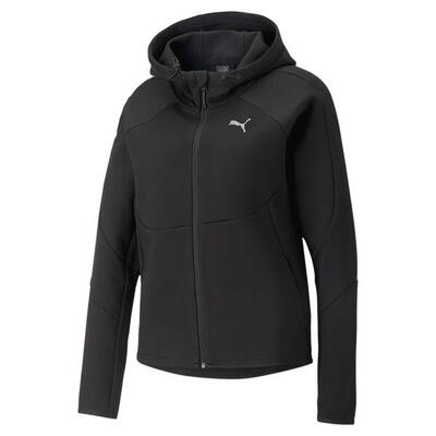 Evostripe hoodie met rits voor dames puma