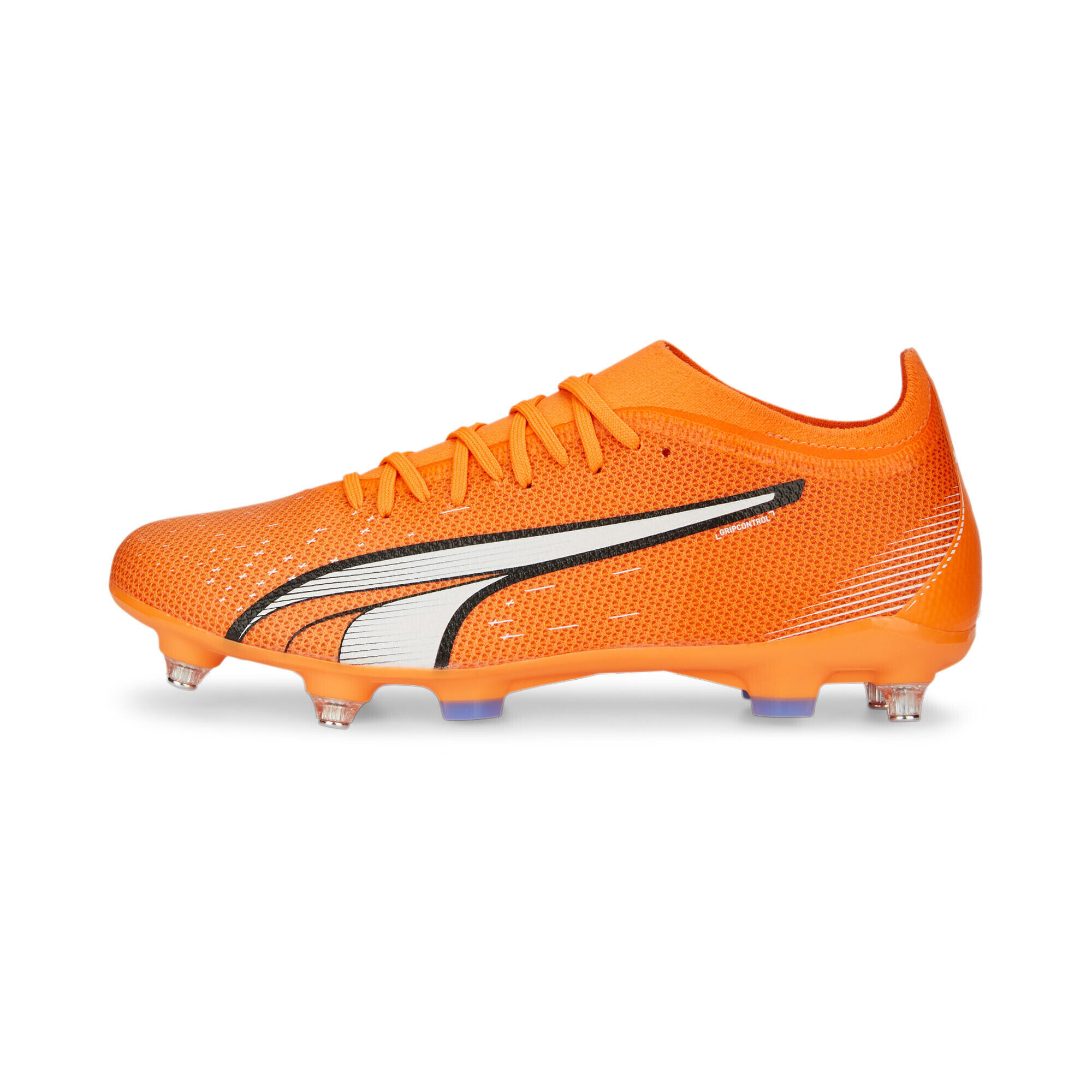 Botas de fútbol Hombre ULTRA Match MxSG PUMA Ultra Orange White Blue Glimmer 6/15