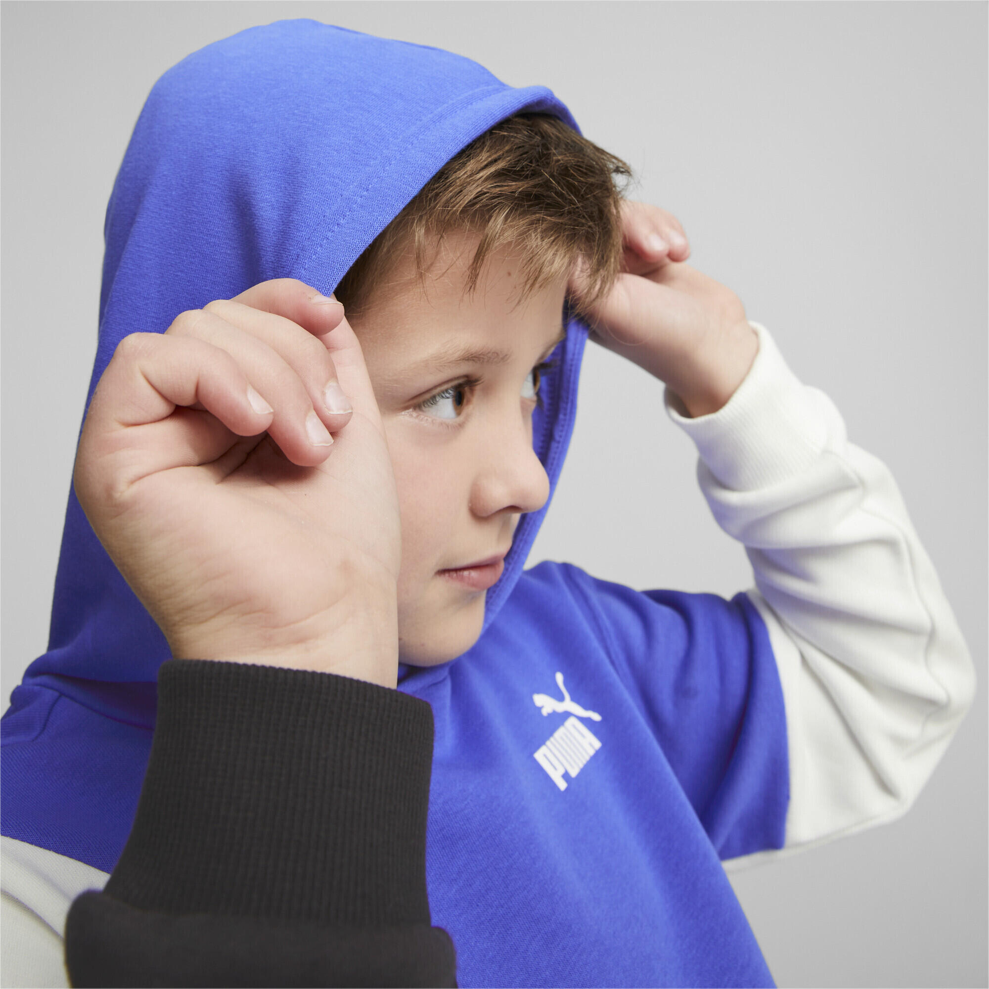 Felpa con cappuccio POWER CAT da ragazzo PUMA 3/6