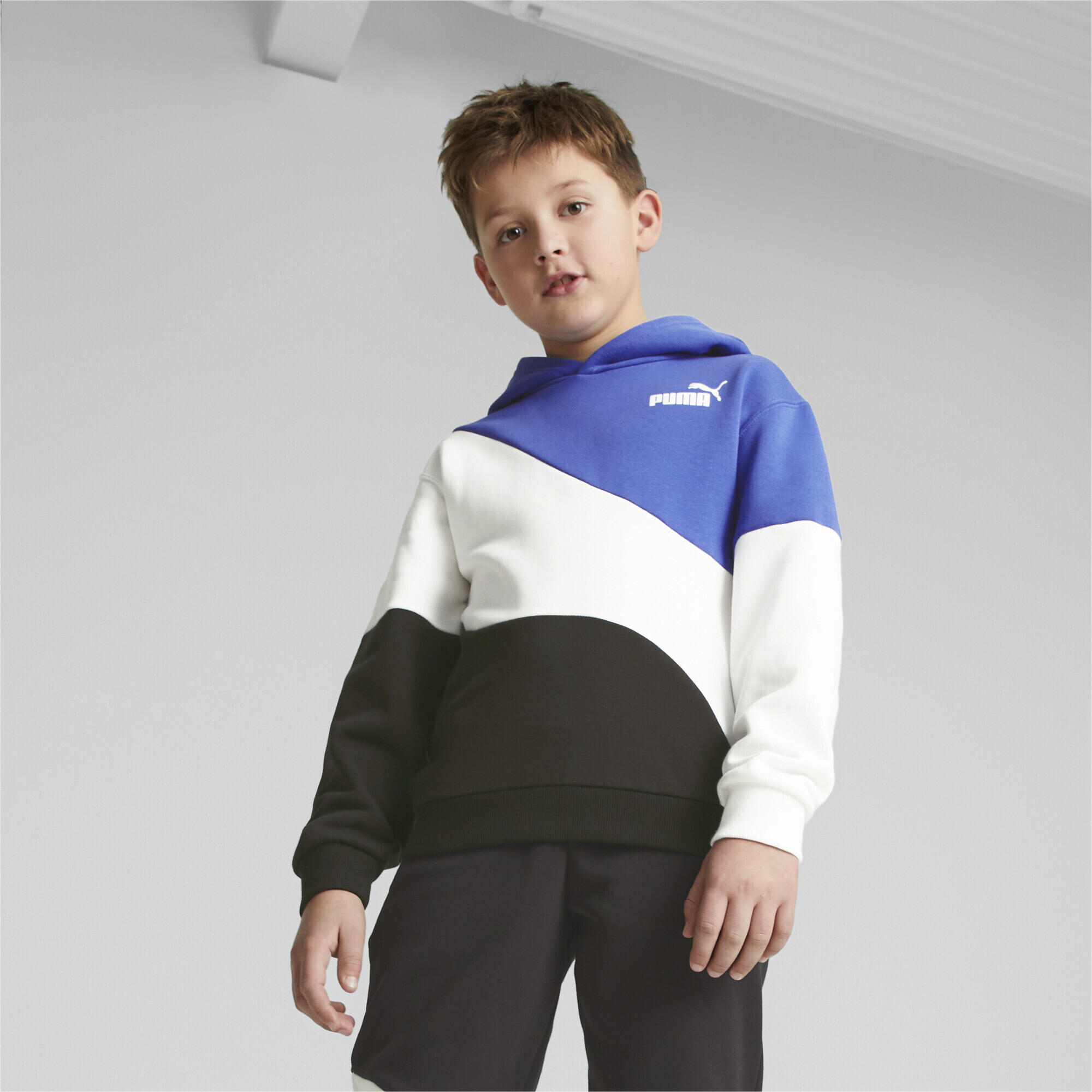 Felpa con cappuccio POWER CAT da ragazzo PUMA 2/6