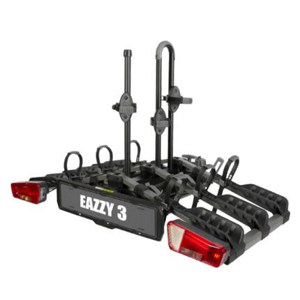 Eazzy 3 porte vélo d'attelage - plateforme pliable 3 vélos