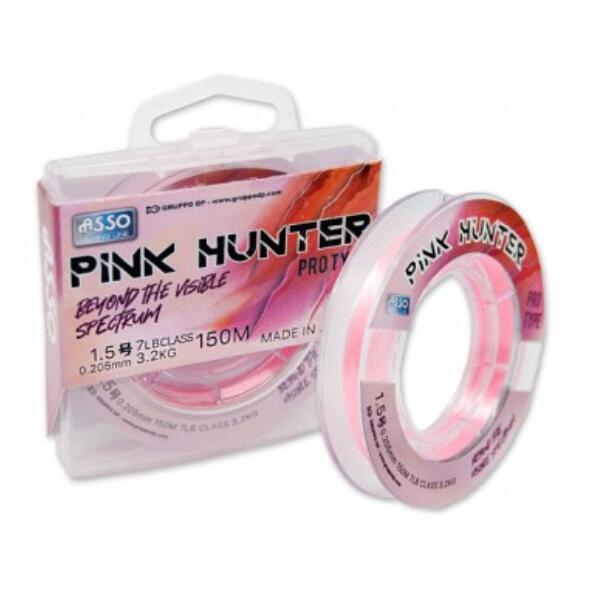 Filo in nylon FC Coated Asso Pink Hunter - 150 mt 1/1