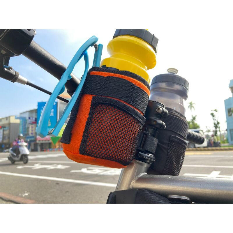 Portaborraccia per bicicletta, attacco manubrio e manubrio P2R Emfiss 2/5