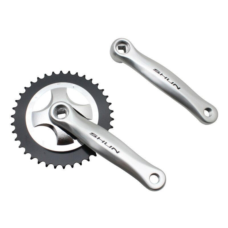 SELECTION P2R City crankstel aluminium kettingblad P2R 38D. 5-8V.