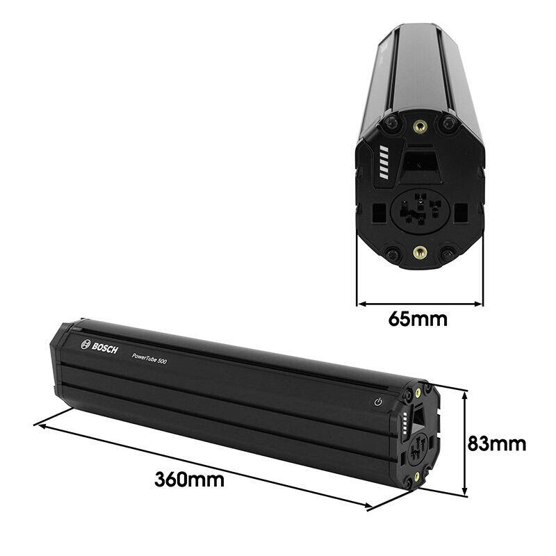 Bicicleta eléctrica de batería en cuadro vertical Bosch Powertube 500 Bbp281 Bdu